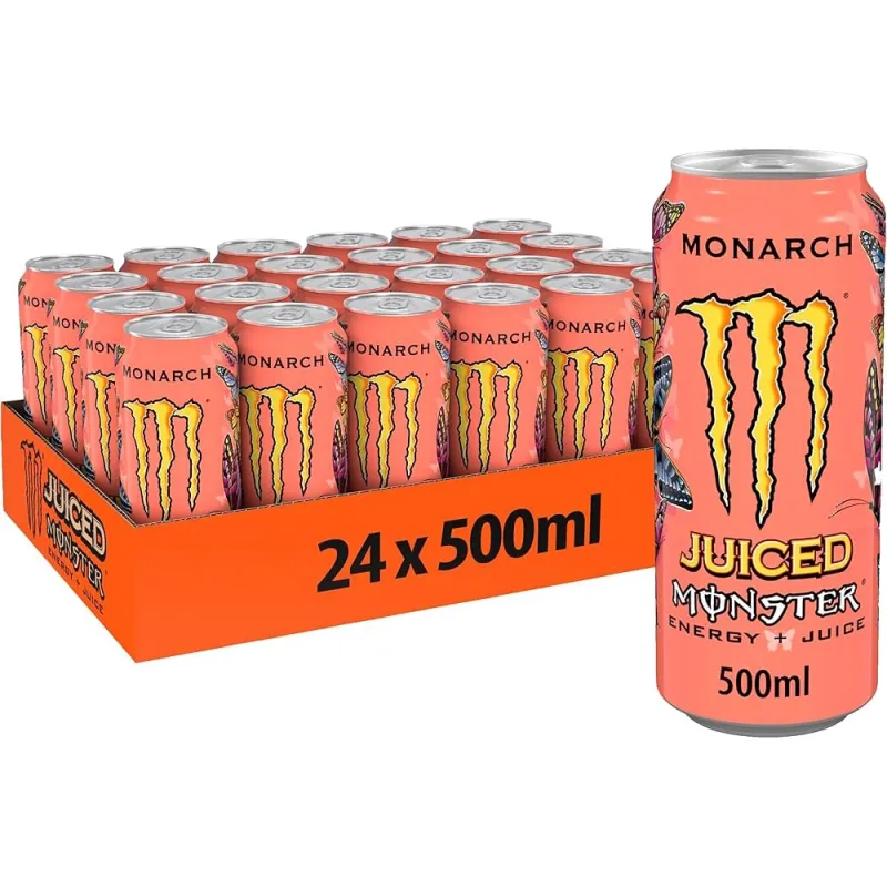 Monster Monarch Energy Drink 500ml (Pack of 24)
