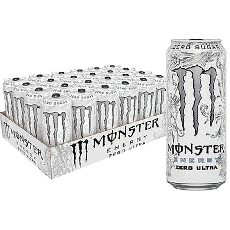 Monster Ultra White Energy Drink 500ml (Pack of 24)