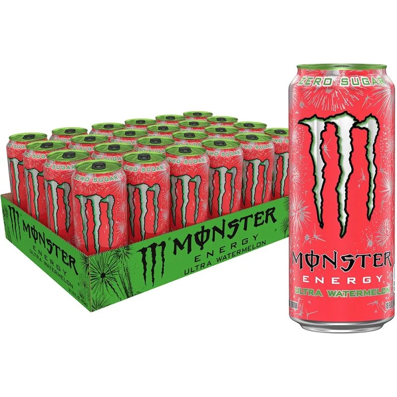 Monster Watermelon Energy Drink 500ml (Pack of 24)
