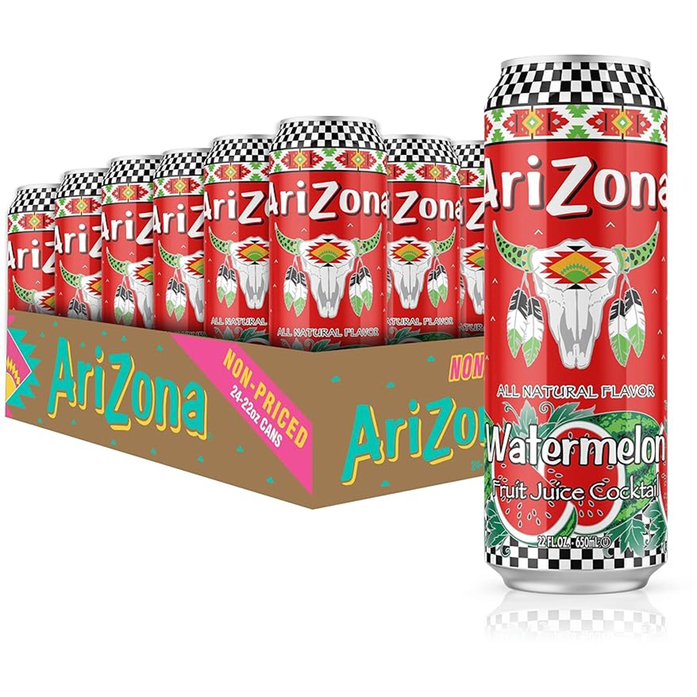 Arizona Deliciously Spicy Watermelon Drink  650ml (Pack of 24)