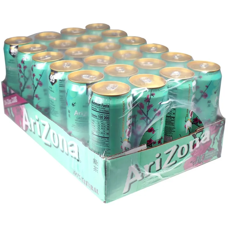 Arizona Deliciously Spicy Green Tea Drink 650ml (Pack of 24)