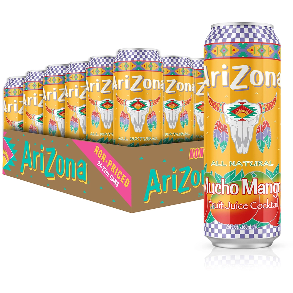 Arizona Spicy Mucho Mango Drink 650ml (Pack of 24)
