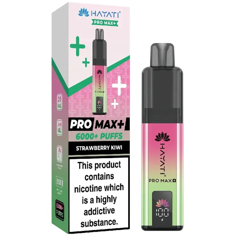 Hayati 6,000 Puffs Kits Strawberry Kiwi