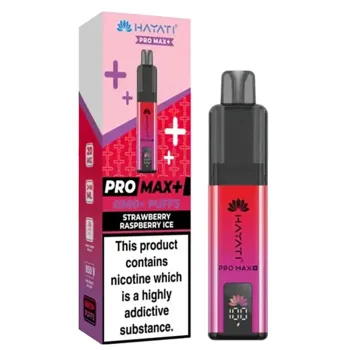 Hayati 6,000 Puffs Kits Strawberry Raspberry Ice