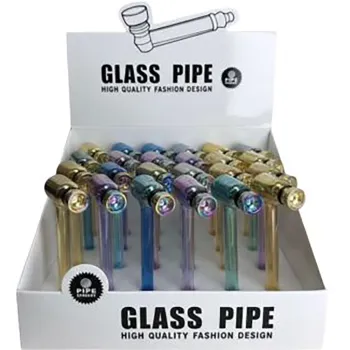 High Quality Printed Glass Pipe (Pack of 30)