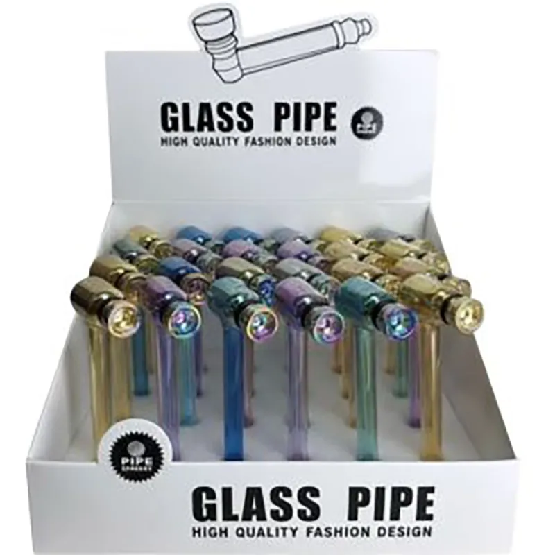 High Quality Printed Glass Pipe (Pack of 30)