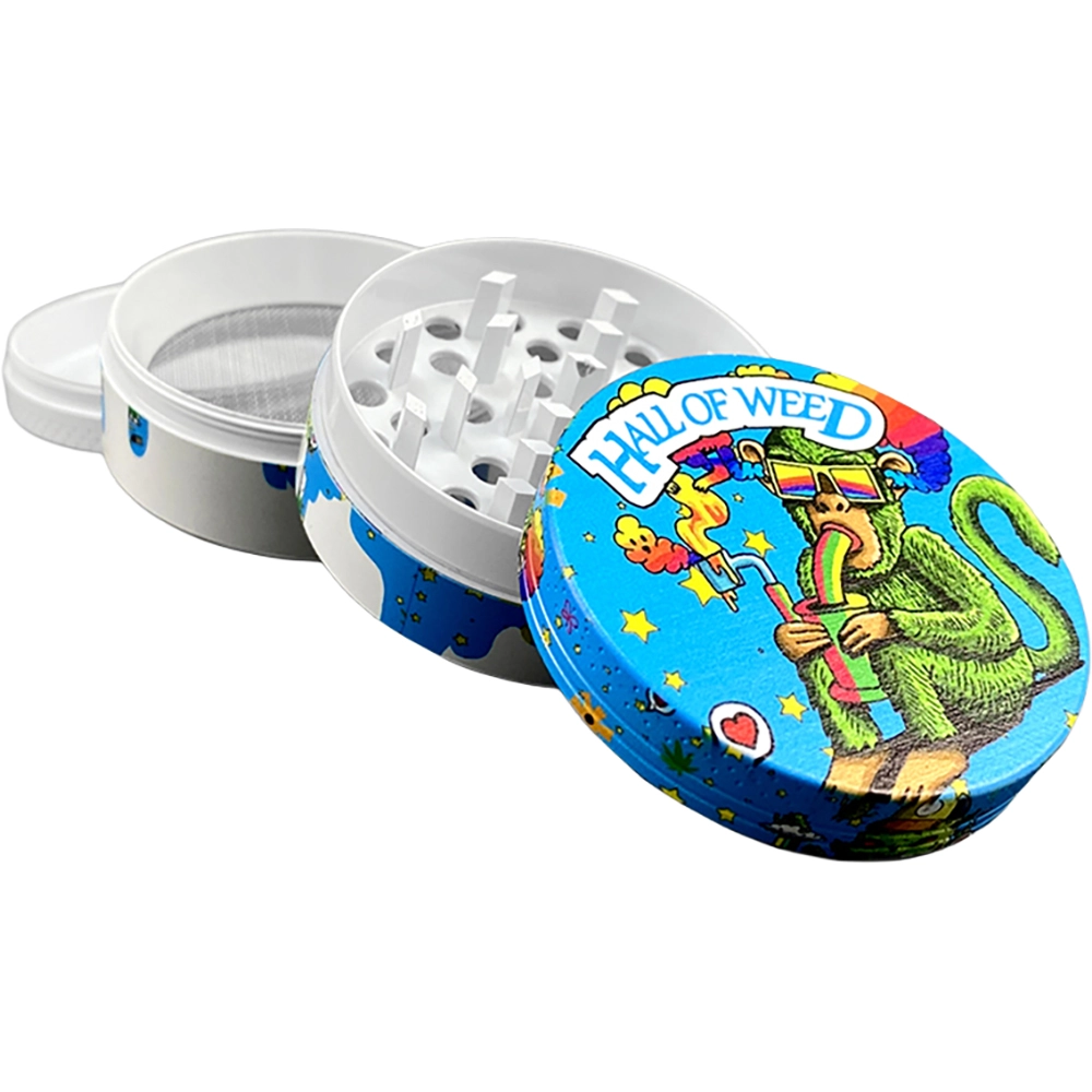 Hall Of Weed 60mm 5-Part  Grinder (Pack of 12)