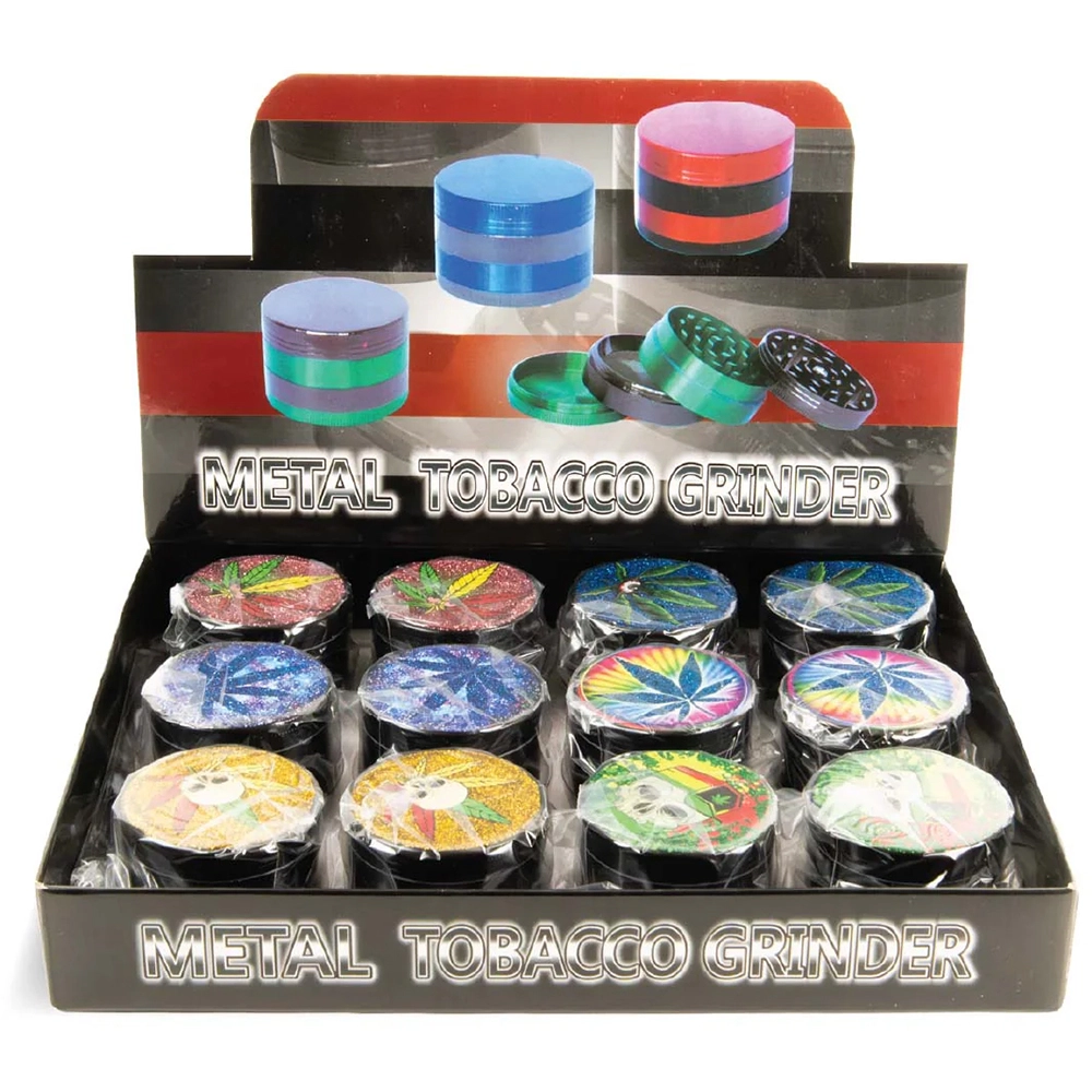 Metal Tobacco Grinder (Pack of 12)
