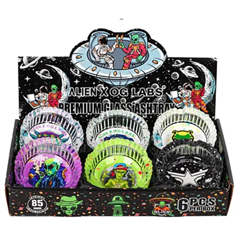 Alien X Og Labs 60mm 5-Parts Grinder (Pack of 12)