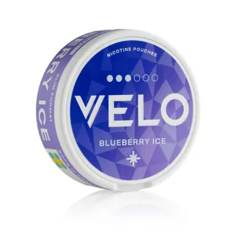 Velo Blueberry Ice 8mg (3 dot) Nicotine Pouches