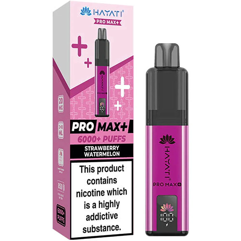 Hayati 6,000 Puffs Kits Strawberry Watermelon