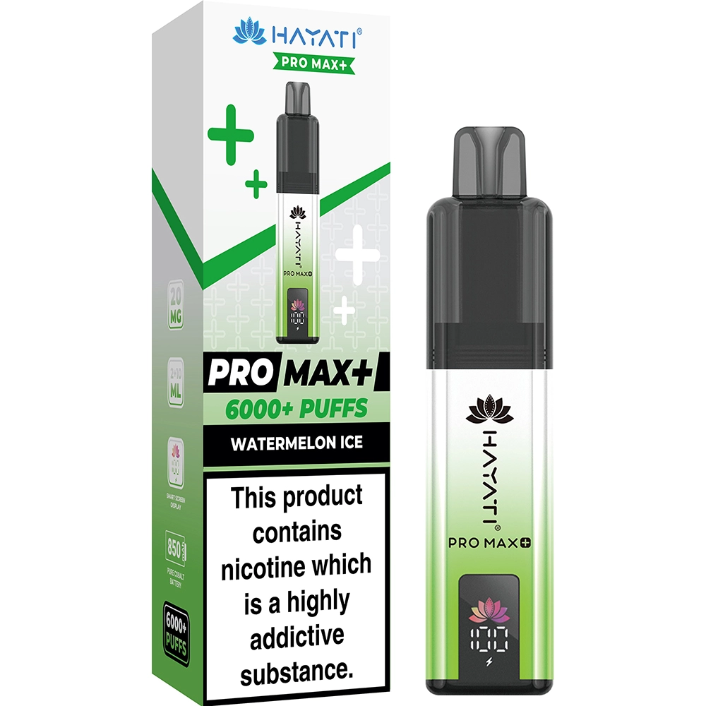 Hayati 6,000 Puffs Kits Watermelon Ice