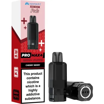 Hayati 6,000 Puffs Prefilled Pods Cherry Berry