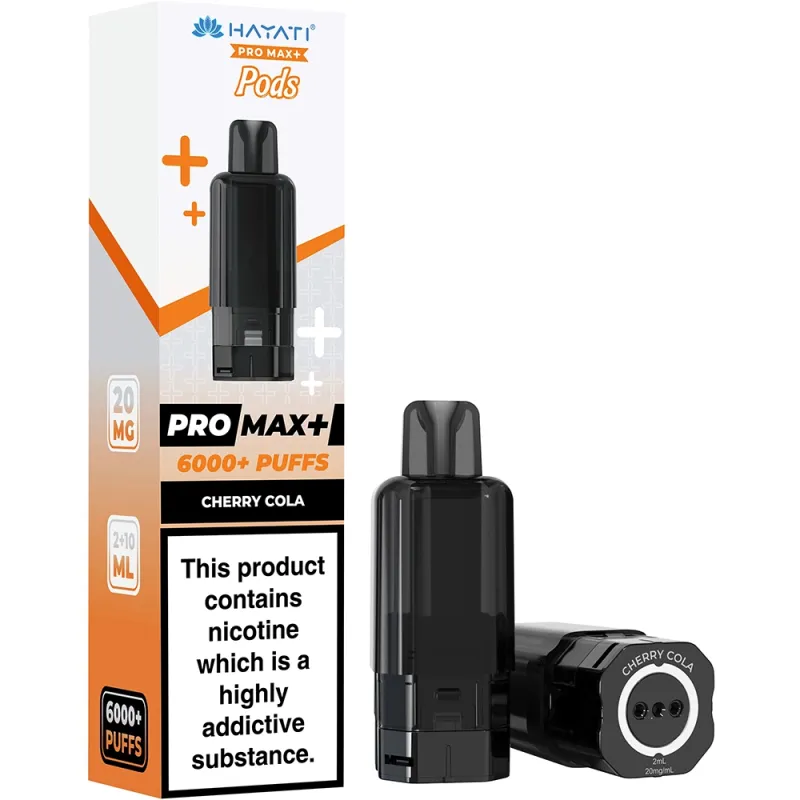 Hayati 6,000 Puffs Prefilled Pods Cherry Cola