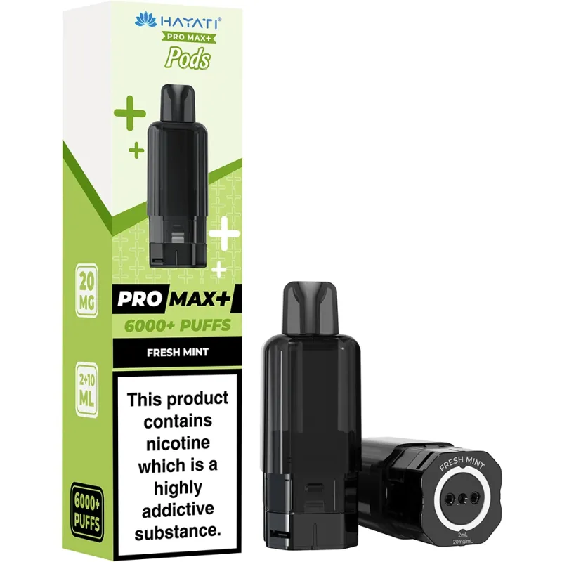 Hayati 6,000 Puffs Prefilled Pods Fresh Mint
