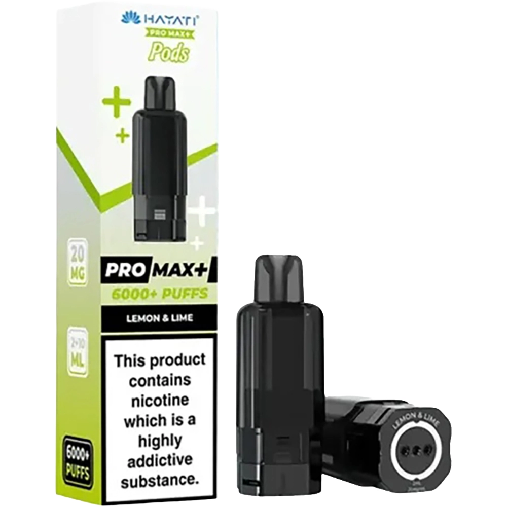 Hayati 6,000 Puffs Prefilled Pods Lemon & Lime