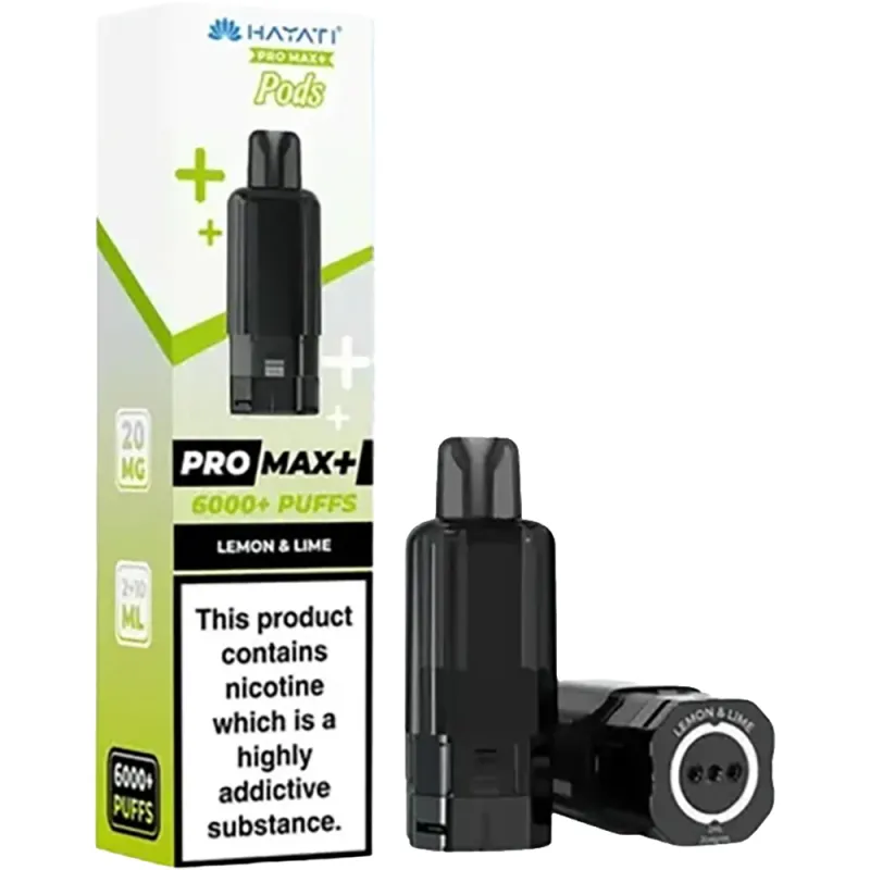 Hayati 6,000 Puffs Prefilled Pods Lemon & Lime