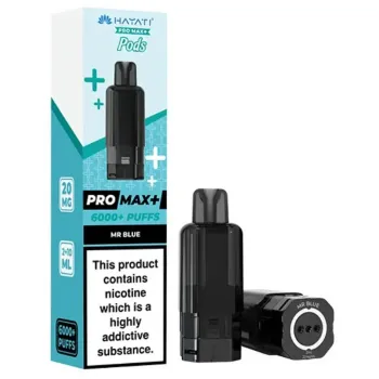 Hayati 6,000 Puffs Prefilled Pods Mr. Blue