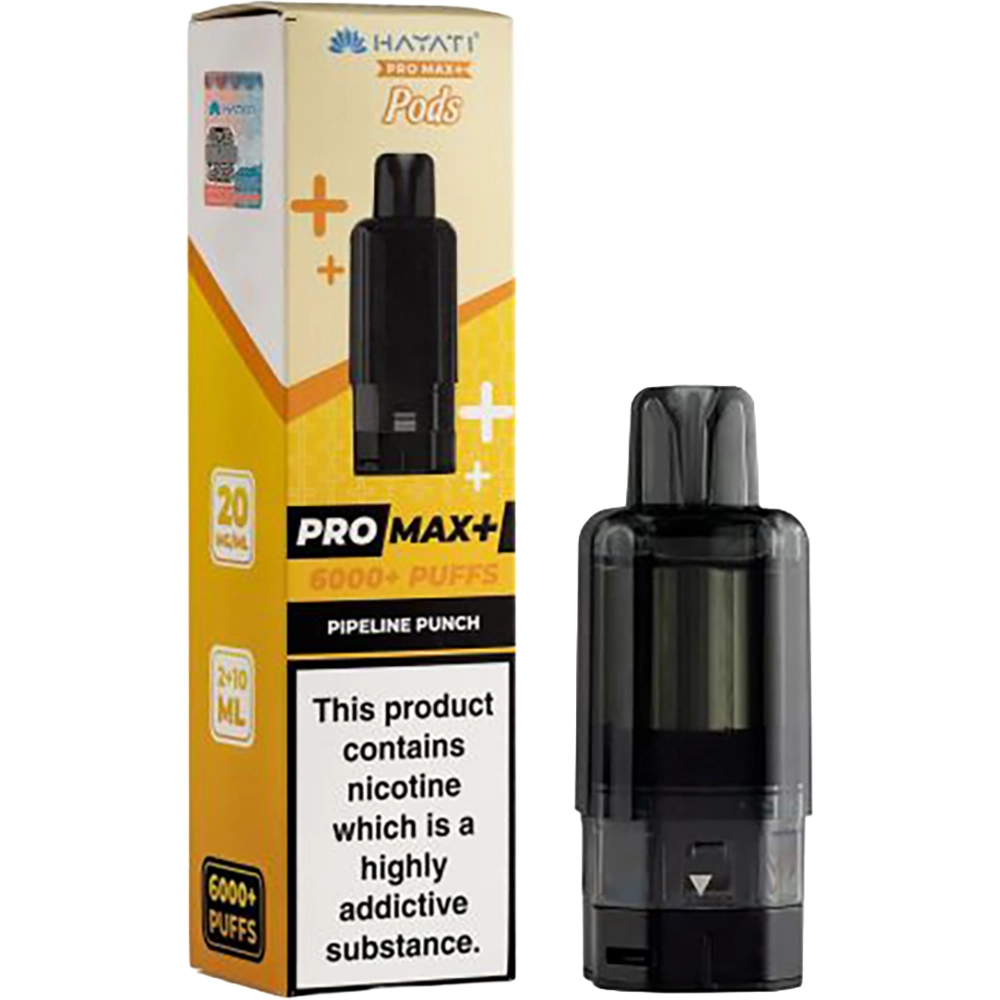 Hayati 6,000 Puffs Prefilled Pods Pipeline Punch