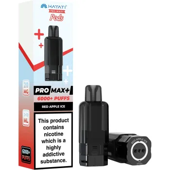 Hayati 6,000 Puffs Prefilled Pods Red Apple Ice