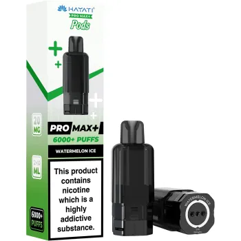 Hayati 6,000 Puffs Prefilled Pods Watermelon Ice