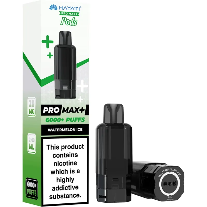 Hayati 6,000 Puffs Prefilled Pods Watermelon Ice