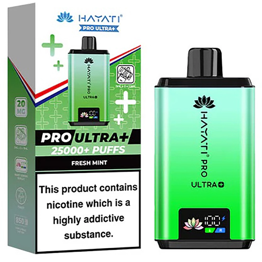 Hayati 25,000 Puffs Kits Fresh Mint