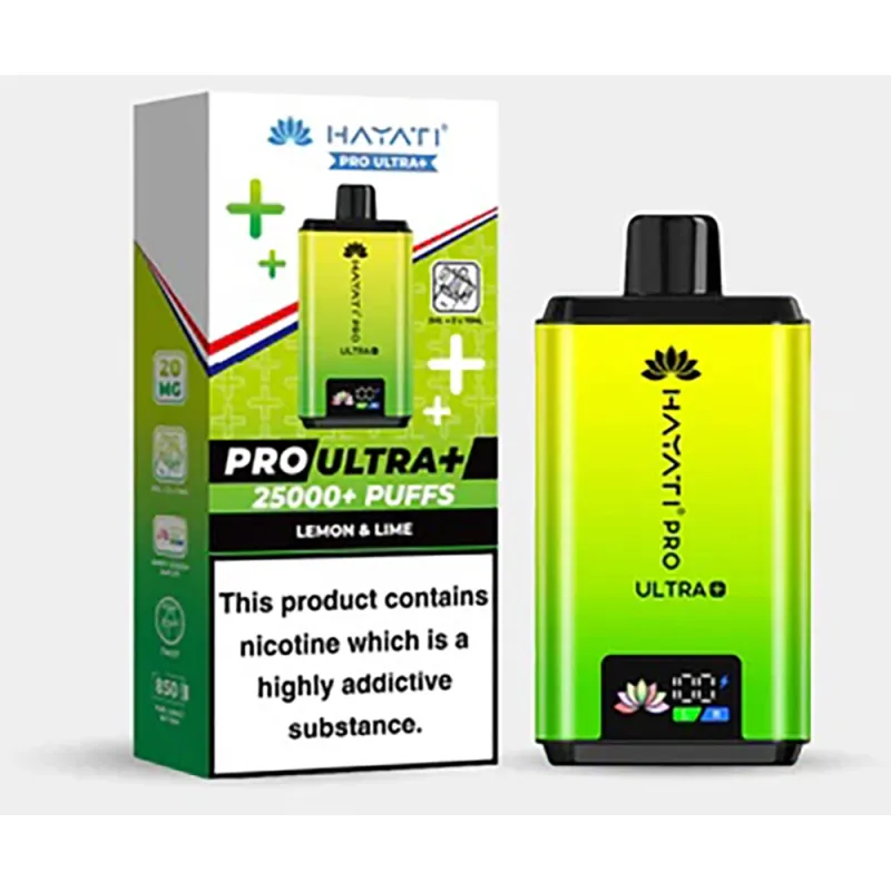 Hayati 25,000 Puffs Kits Lemon & Lime