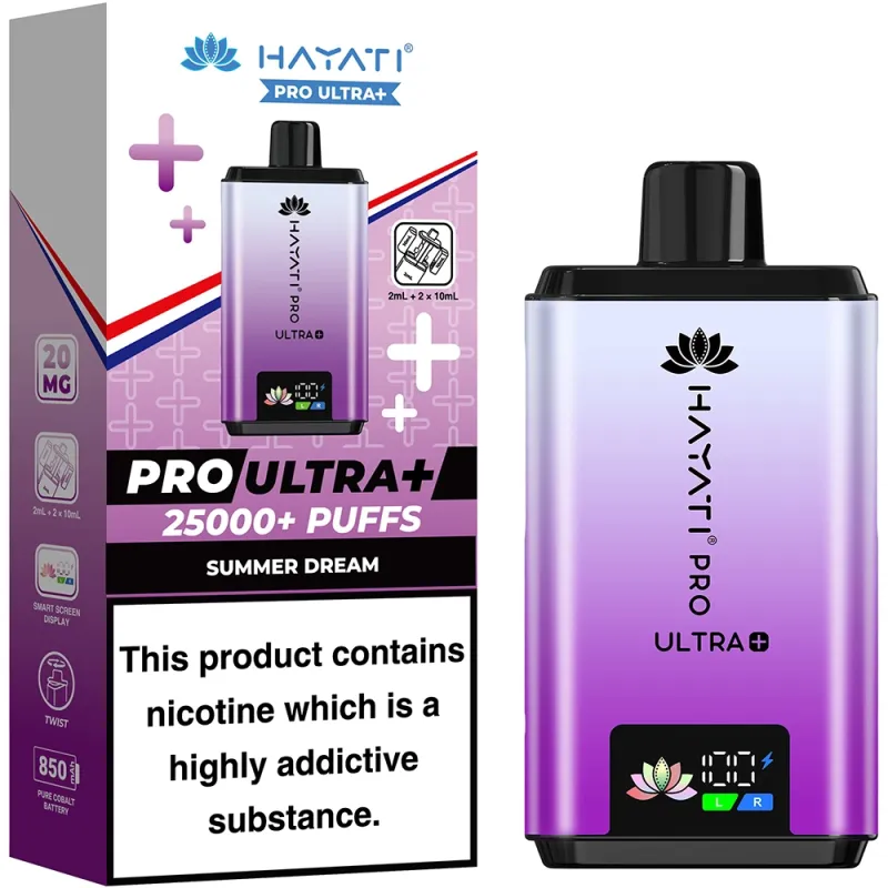 Hayati 25,000 Puffs Kits Summer Dream
