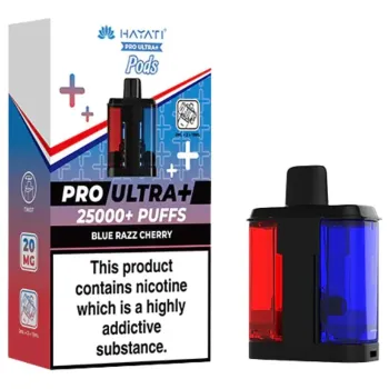Hayati 25,000 Puffs Prefilled Pods Blue Razz Cherry