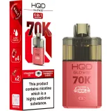 HQD Glow Air 70,000 Puffs Kits Strawberry Ice & Strawberry Cranberry Cherry