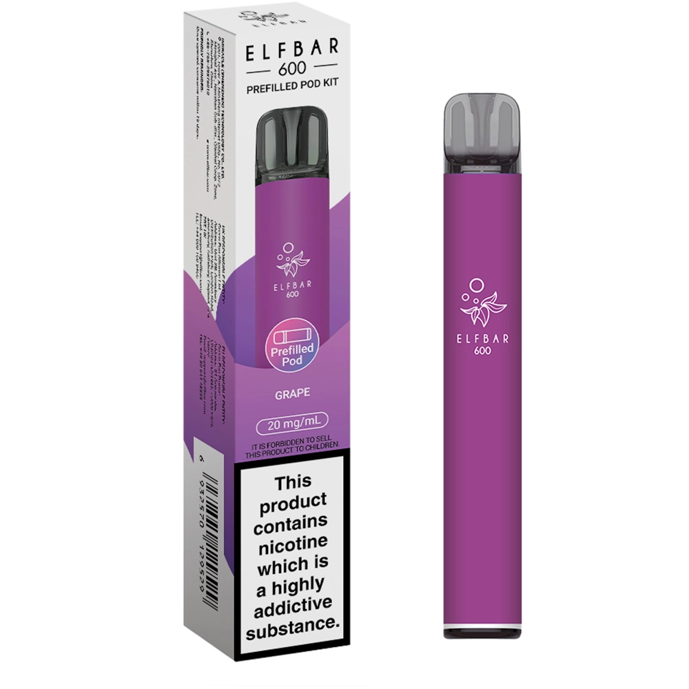 Elfbar 600 Puffs Kits Grape