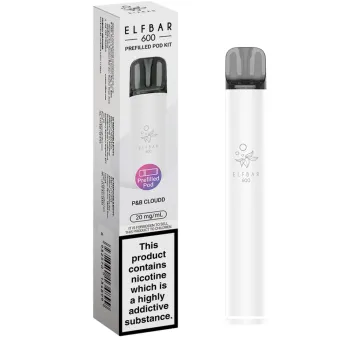 Elfbar 600 Puffs Vape Kits P & B Cloud