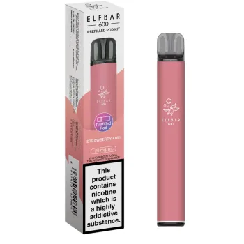 Elfbar 600 Puffs Kits Strawberry Kiwi