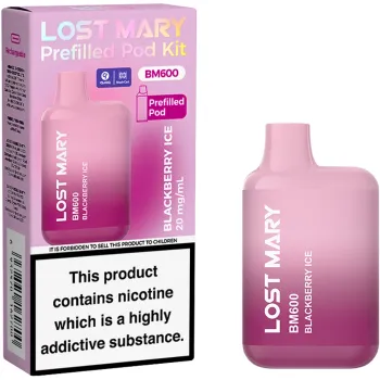 Lost Mary BM 600 Puffs Kits Blackberry Ice