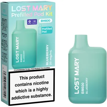 Lost Mary BM 600 Puffs Kits Blueberry