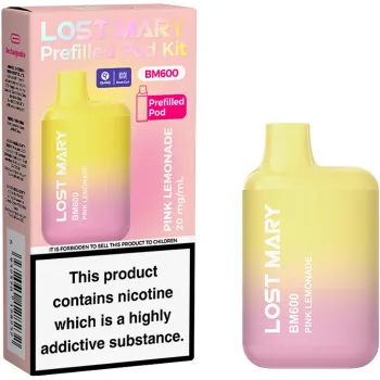 Lost Mary BM 600 Puffs Kits Pink Lemonade