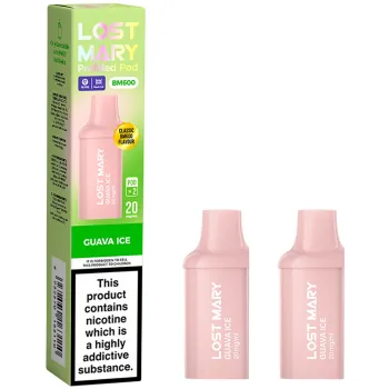 Lost Mary BM 600 Puffs Prefilled Pods Guava Ice
