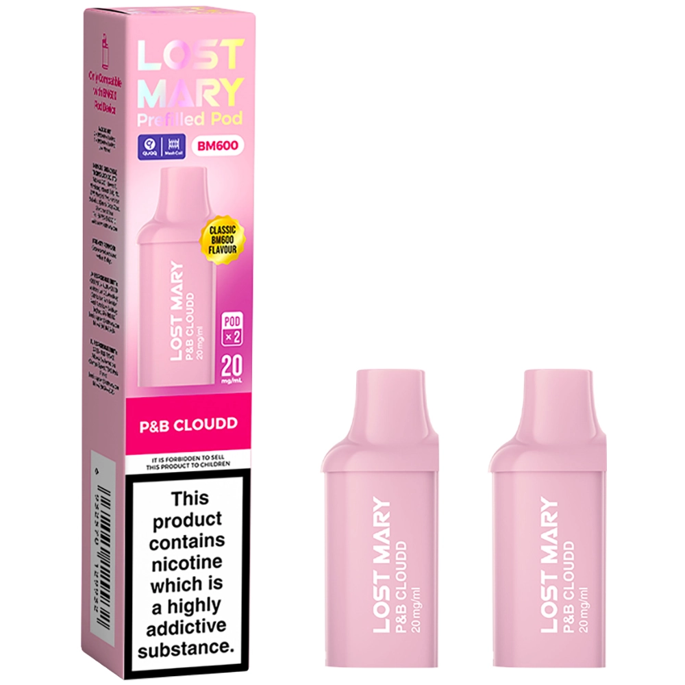 Lost Mary BM 600 Puffs Prefilled Pods P&B Cloud