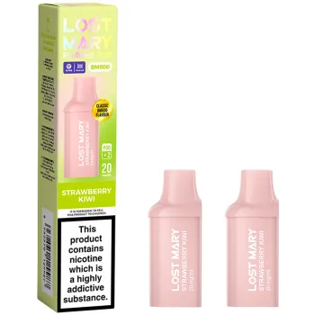 Lost Mary BM 600 Puffs Prefilled Pods Strawberry Kiwi