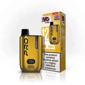 IVG Pro 12 10,000 Puffs Kits Double Mango