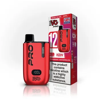 IVG Pro 12 10,000 Puffs Kits Strawberry Watermelon