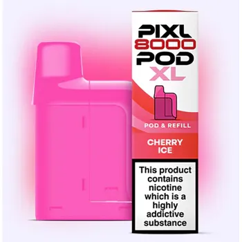 Pixl 8,000 Puffs Prefilled Pods Cherry ice
