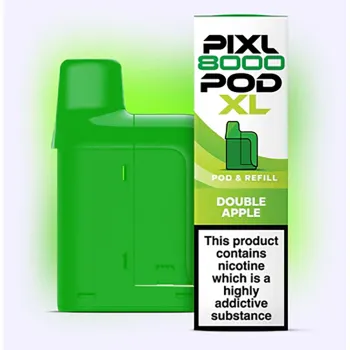 Pixl 8,000 Puffs Prefilled Pods Double apple
