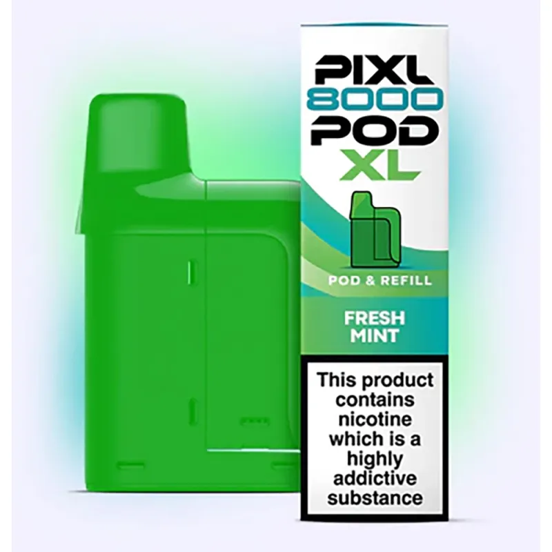 Pixl 8,000 Puffs Prefilled Pods Fresh mint
