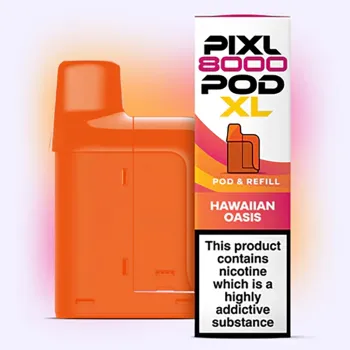 Pixl 8,000 Puffs Prefilled Pods Hawaiian oasis
