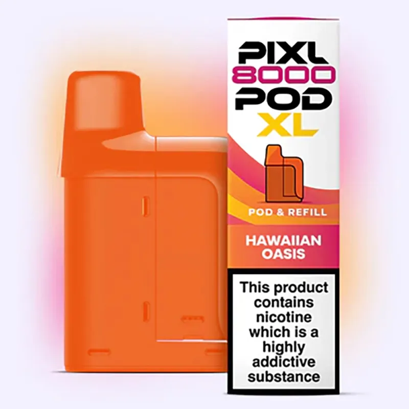Pixl 8,000 Puffs Prefilled Pods Hawaiian oasis
