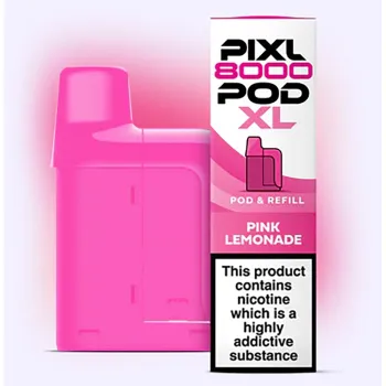 Pixl 8,000 Puffs Prefilled Pods Pink lemonade
