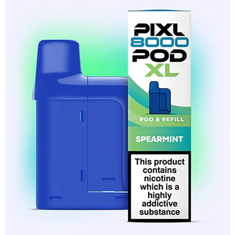 Pixl 8,000 Puffs Prefilled Pods Spearmint

