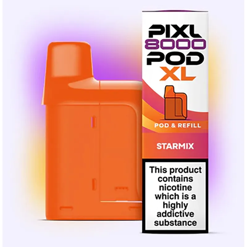 Pixl 8,000 Puffs Prefilled Pods Starmix
